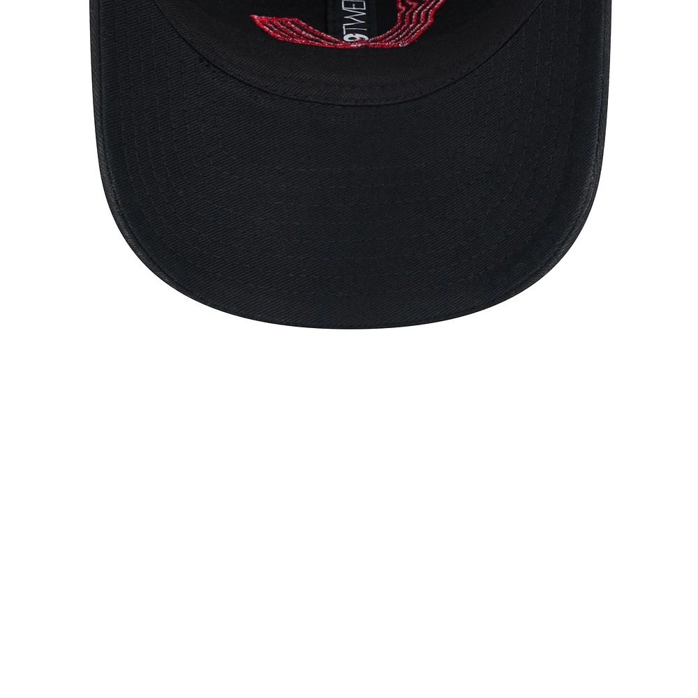 Casquette réglable noire Cincinnati Reds City Connect Alternate 9TWENTY New Era pour hommes