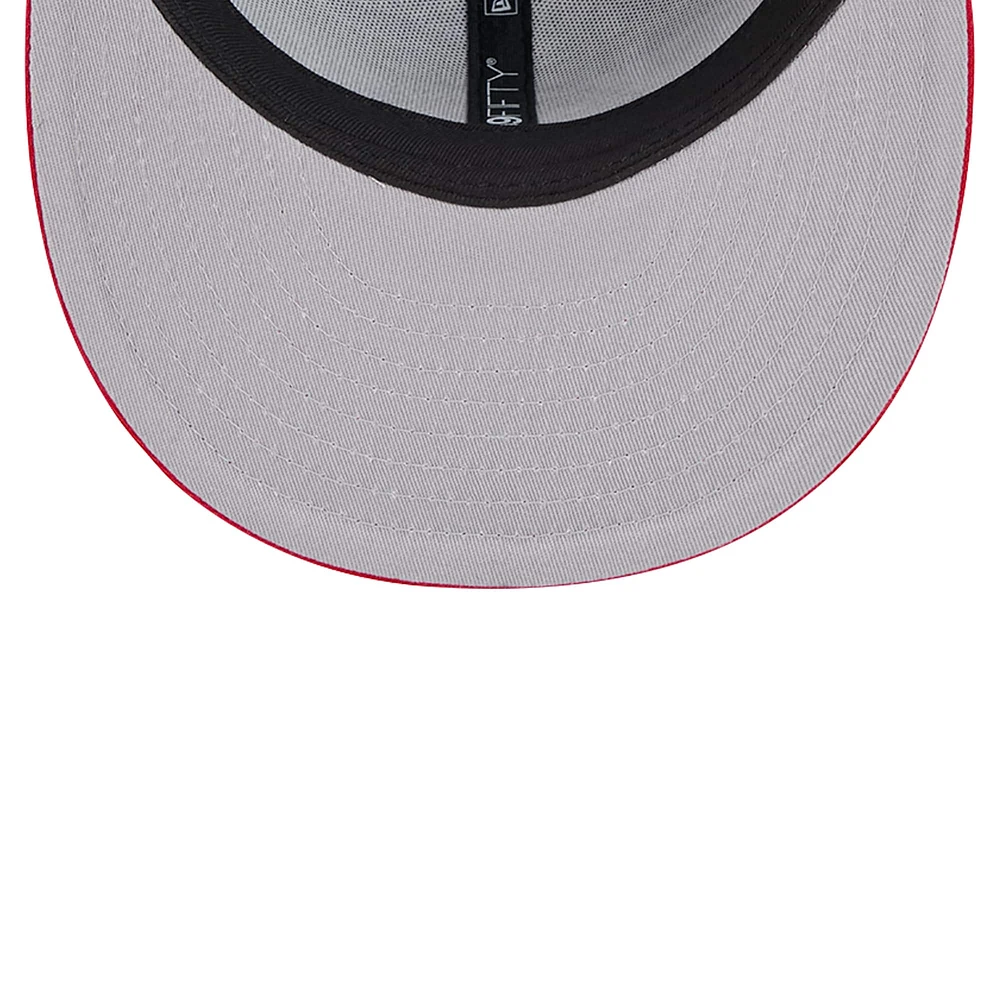 Men's New Era Black Cincinnati Reds Sands 59FIFTY Fitted Hat