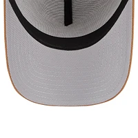 Men's New Era Brown Cincinnati Reds A-Frame Trucker 9FORTY Adjustable Hat