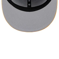 Men's New Era Navy/Gold Cincinnati Reds Primary Logo 59FIFTY Fitted Hat