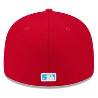 Men's New Era Red Cincinnati Reds 2024 Father's Day Low Profile 59FIFTY Fitted Hat