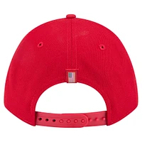 Men's New Era Red Cincinnati Reds American Flag 9FORTY M-Crown A-Frame Adjustable Hat
