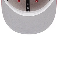 Men's New Era Red Cincinnati Reds Logo 59FIFTY Fitted Hat
