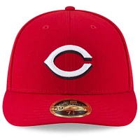 Men's New Era Red Cincinnati Reds National Baseball Hall of Fame Low Profile 59FIFTY Fitted Hat