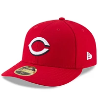 Men's New Era Red Cincinnati Reds National Baseball Hall of Fame Low Profile 59FIFTY Fitted Hat