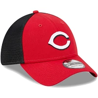 Men's New Era Red Cincinnati Reds Team Neo 39THIRTY Flex Hat