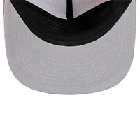 Men's New Era Red Cincinnati Reds Tone Foam Meshback Golfer Snapback Hat