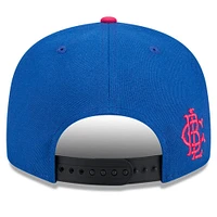 Men's New Era Royal/Black Cincinnati Reds Watermelon Big League Chew Flavor Pack 9FIFTY Snapback Hat