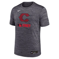 Men's Nike  Black Cincinnati Reds 2025 City Connect Authentic Collection Velocity Performance T-Shirt