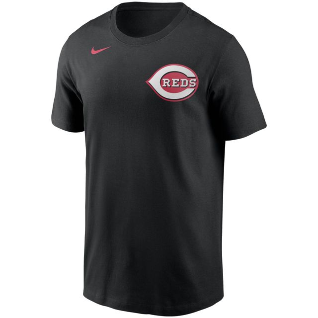 T-shirt noir Nike Cincinnati Reds Team Wordmark pour homme
