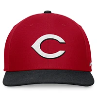 Men's Nike Red/Black Cincinnati Reds Two-Tone Snapback Hat