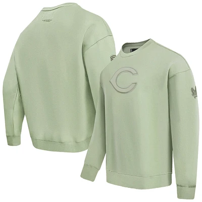 Sweat-shirt à épaules tombantes neutre Pro Standard Green Cincinnati Reds pour hommes