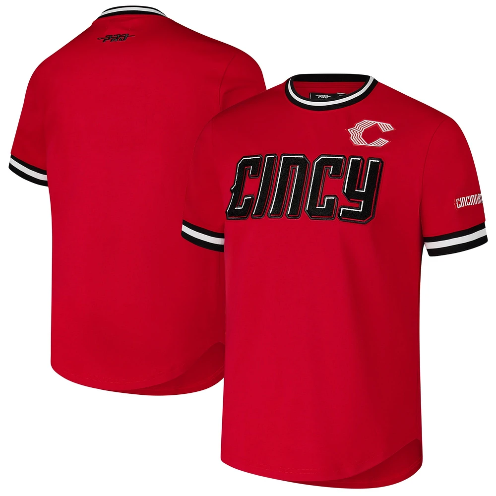 T-shirt City Connect Pro Standard rouge pour homme des Reds de Cincinnati
