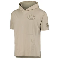 Men's Pro Standard Tan Cincinnati Reds Neutral Hoodie T-Shirt