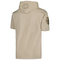 Men's Pro Standard Tan Cincinnati Reds Neutral Hoodie T-Shirt