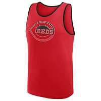 Men's Red Cincinnati Reds Unmatched Success Tank Top