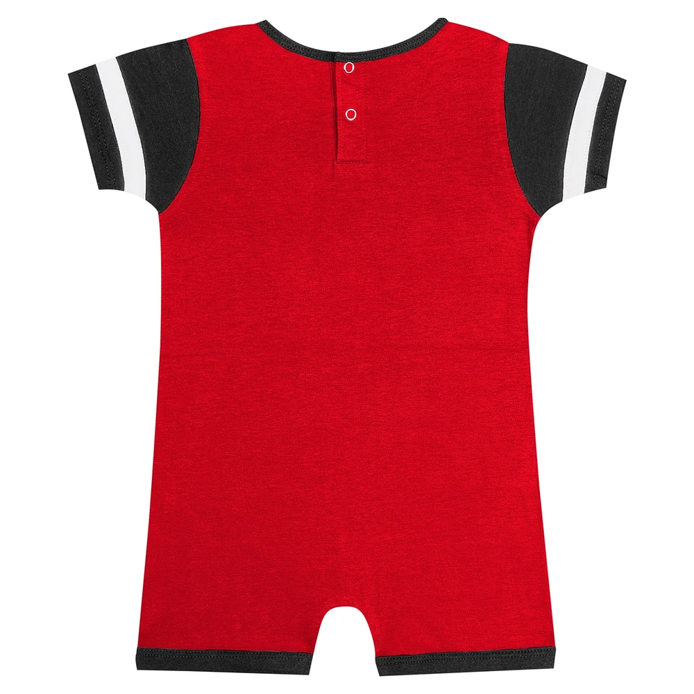 Newborn & Infant Fanatics Red Cincinnati Reds Fast Pitch Romper