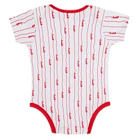 Newborn & Infant Gray/White Cincinnati Reds Two-Pack Play Ball Bodysuit Set