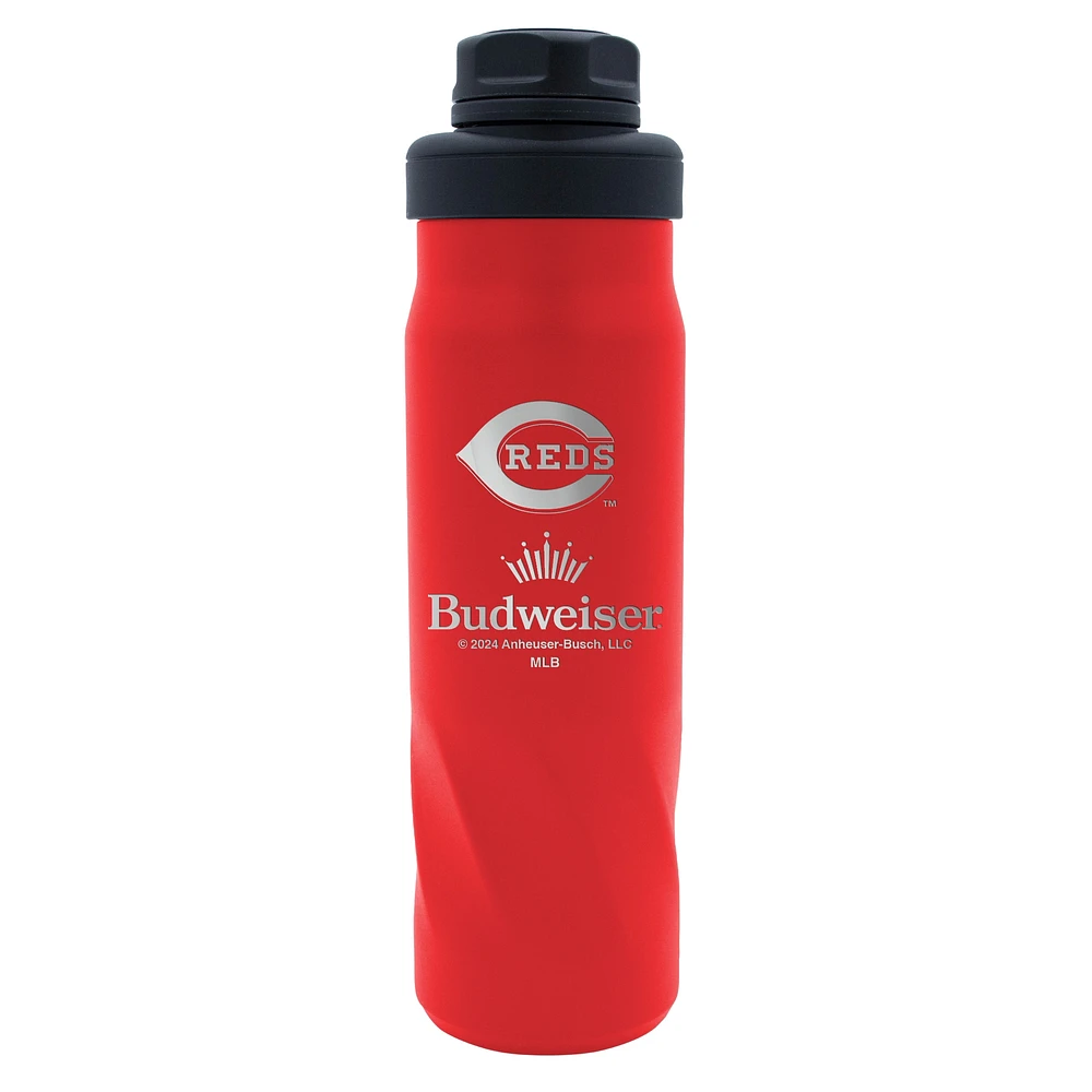 V110681 Bouteille d'eau Morgan en acier inoxydable REDS 20 oz - MLB x Budweiser CUPWTBTRV 83997324 #4