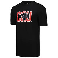 Men's FISLL Black Clark Atlanta University Panthers Applique T-Shirt
