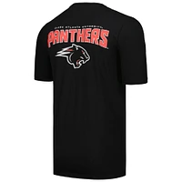 Men's FISLL Black Clark Atlanta University Panthers Applique T-Shirt