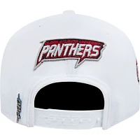 Men's Pro Standard White Clark Atlanta University Panthers Wool Snapback Hat