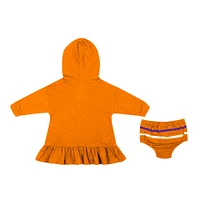 Ensemble robe et bloomer Colosseum Orange Clemson Tigers Winifred pour bébés filles