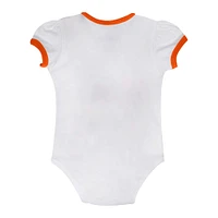 Girls Newborn & Infant Clemson Tigers Two-Piece Love My Team Bodysuit Skirt Set