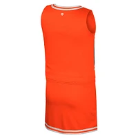 Girls Youth Colosseum Orange Clemson Tigers Cheerleader Top & Skirt Set