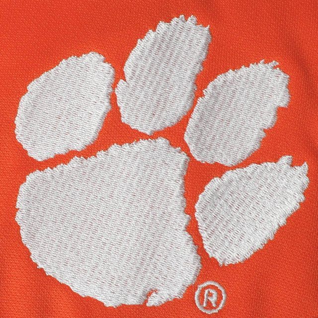 Ensemble deux pièces orange Clemson Tigers pour jeune fille