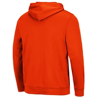 Men's Colosseum Orange Clemson Tigers Lantern Pullover Hoodie
