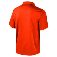 Chemise boutonnée de bowling Strike pour homme, orange Colosseum, Clemson Tigers