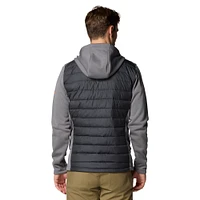 Men's Columbia  Black Clemson Tigers Out-Shield Hybrid Full-Zip Hoodie Jacket