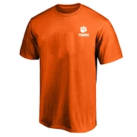 Men's Fanatics Orange Clemson Tigers Big & Tall 2-Hit T-Shirt
