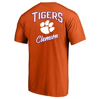Men's Fanatics Orange Clemson Tigers Big & Tall 2-Hit T-Shirt