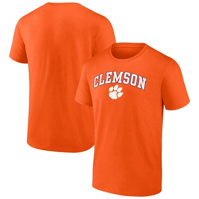 T-shirt orange Fanatics Clemson Tigers Campus pour hommes