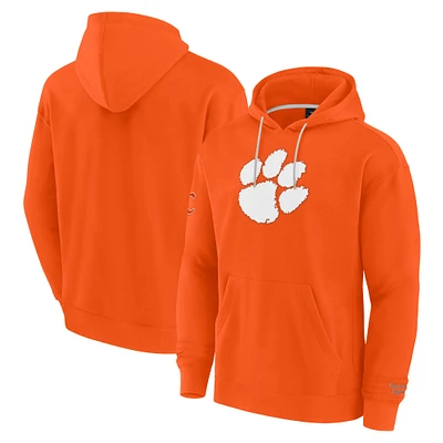 Sweat à capuche orange Clemson Tigers Elements Pace pour homme