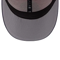 Men's New Era Orange Clemson Tigers Throwback Circle Patch 9FIFTY Trucker Snapback Hat