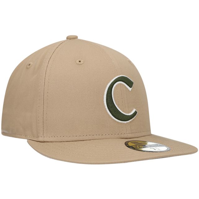 Casquette ajustée Clemson Tigers Camel & Rifle 59FIFTY tan New Era pour homme