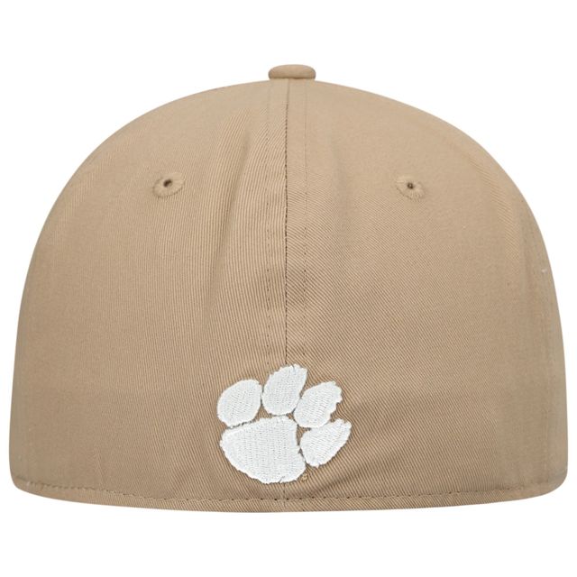 Casquette ajustée Clemson Tigers Camel & Rifle 59FIFTY tan New Era pour homme