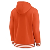 Men's Nike Orange Clemson Tigers Legacy Retro Pullover Hoodie