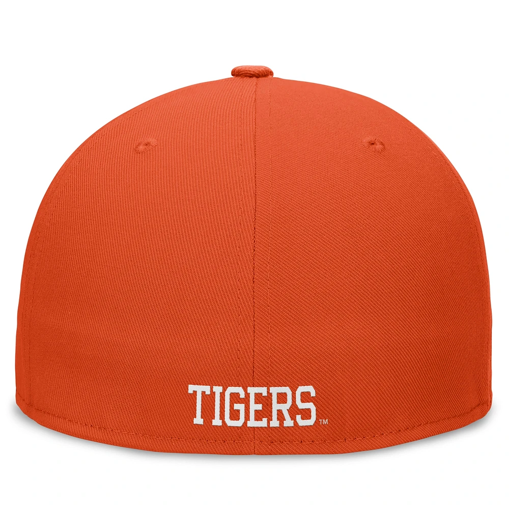 Men's Nike Orange Clemson Tigers Legacy True Fitted Hat