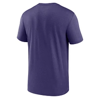 Men's Nike Purple Clemson Tigers Lockup Legend Performance T-Shirt