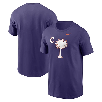 T-shirt Nike violet Palmetto C des Clemson Tigers pour homme