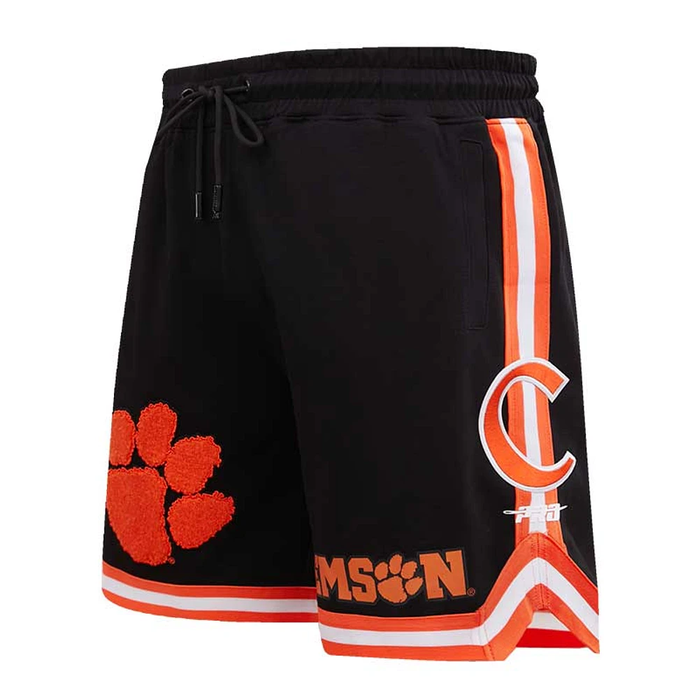 Men's Pro Standard Black Clemson Tigers Classic Shorts
