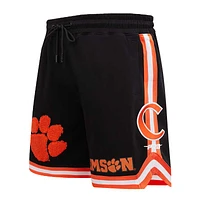 Men's Pro Standard Black Clemson Tigers Classic Shorts