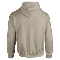 Men's  Tan Clemson Tigers Upper Arch Letters Pullover Hoodie