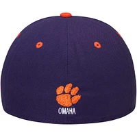 Casquette ajustée basique 59FIFTY Clemson Tigers New Era - Violet/Orange