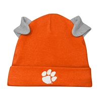 Newborn & Infant Orange/White Clemson Tigers Dream Team Raglan Long Sleeve Bodysuit Hat Pants Set