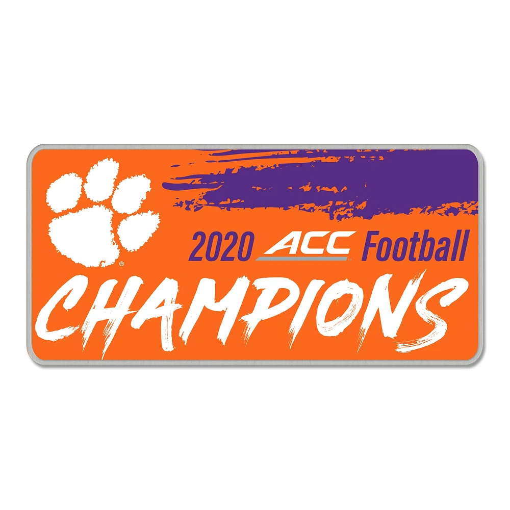 Pin de collection WinCraft Clemson Tigers 2020 ACC Football Champions